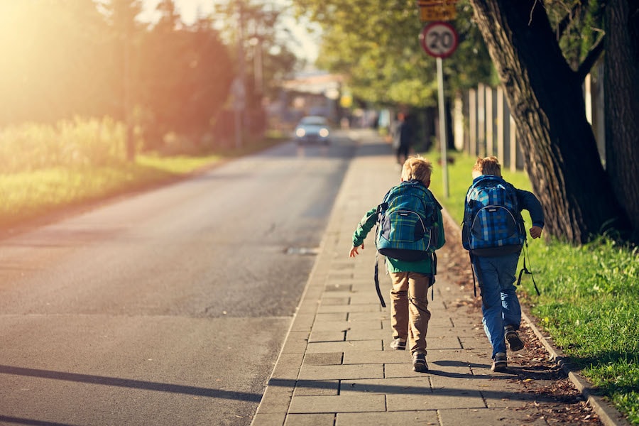 Die tägliche Sorge beim Schulweg