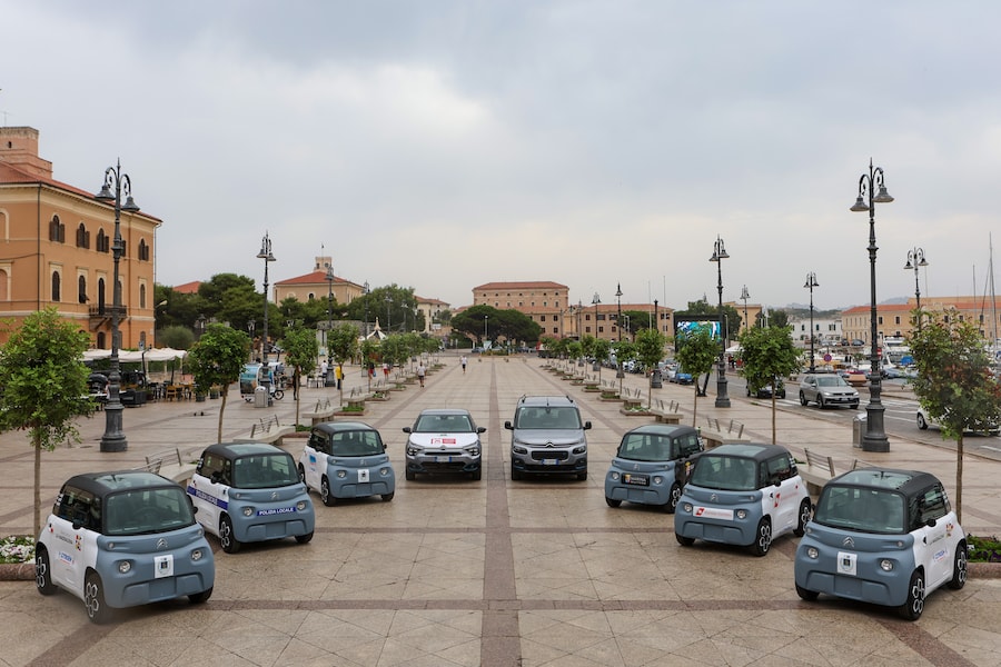 Citroën fördert Elektromobilität auf der italienischen Insel La Maddalena
