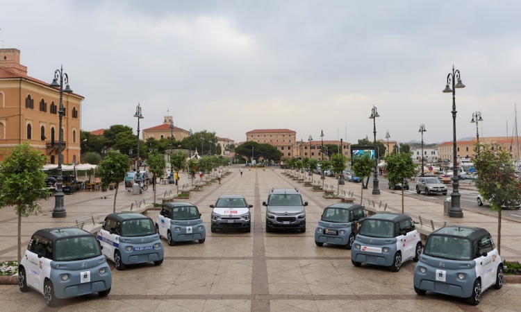 Citroën fördert Elektromobilität auf der italienischen Insel La Maddalena