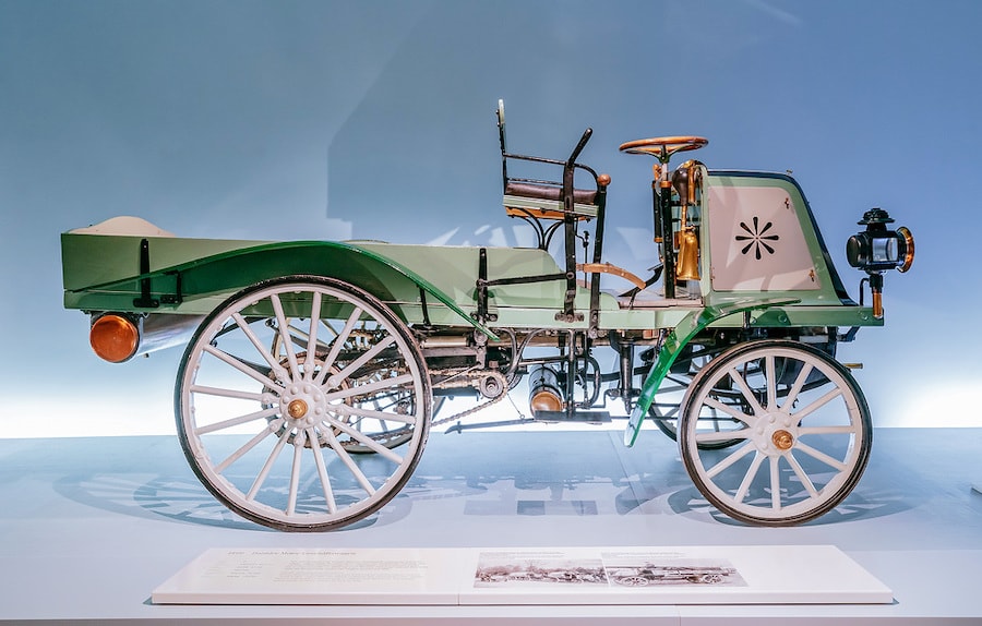 Mit den Genen von Sprinter & Co.: Der Daimler Motor-Geschäftswagen von 1899