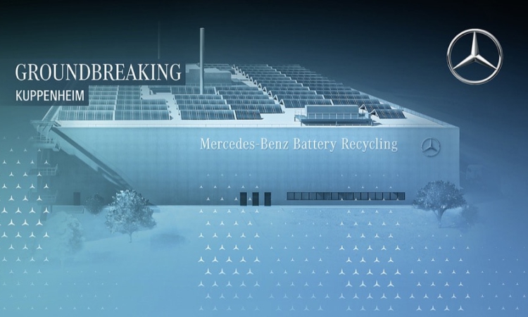 Mercedes-Benz legt Grundstein für nachhaltige Batterie-Recyclingfabrik im süddeutschen Kuppenheim