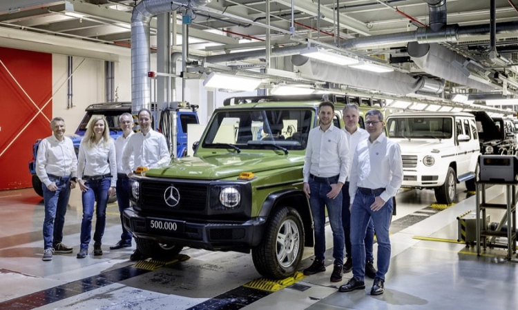 500.000. Mercedes-Benz G-Klasse: Produktionsjubiläum für eine Marken-Ikone