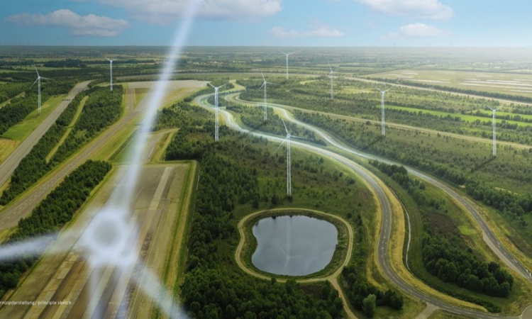 Mercedes-Benz kooperiert mit UKA: Rund 20 Windenergieanlagen auf Testgelände im norddeutschen Papenburg geplant