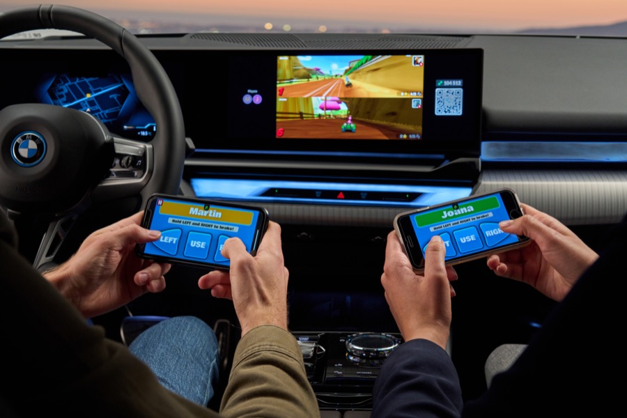 Die neue BMW 5er Reihe geht mit Gaming-Plattform AirConsole an den Start