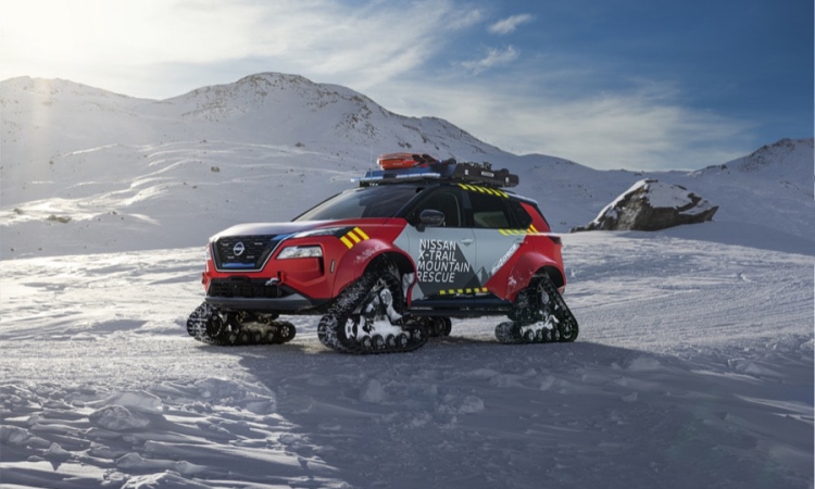 Nissan X-Trail Mountain Rescue meistert extreme Aufgaben