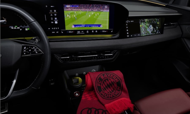 Spitzensport live im Auto: Audi integriert DAZN in neue Modelle