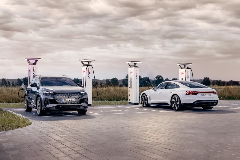 Mit dem Audi e-tron Routenplaner zum schnellsten Ladestopp